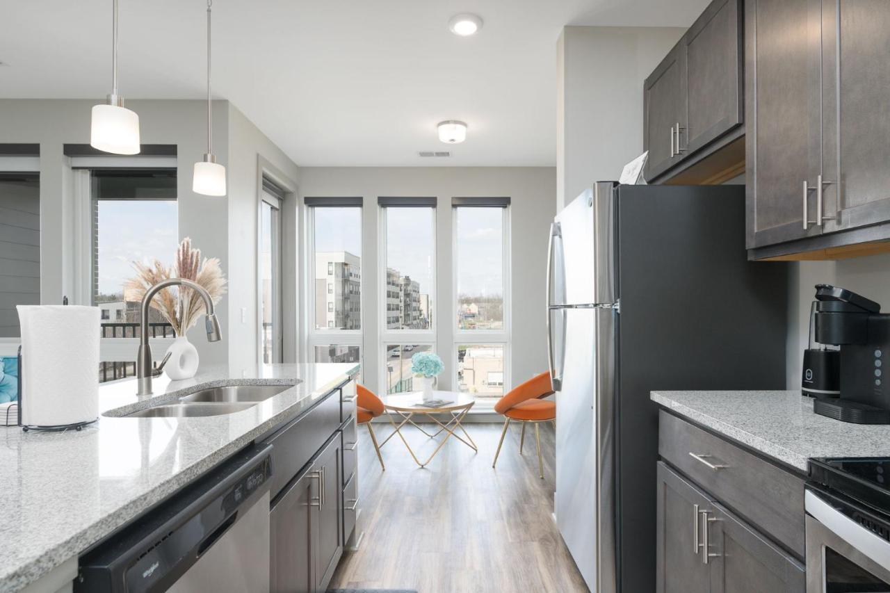 Stylish 1Br Apartment With View Indianapolis Exteriér fotografie